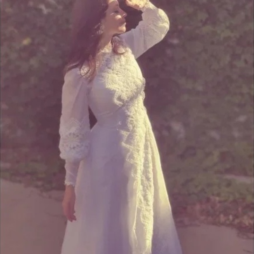 VINTAGE/WILLIAM CAHILL OF CALIFORNIA wedding dress 1960's excellent condition